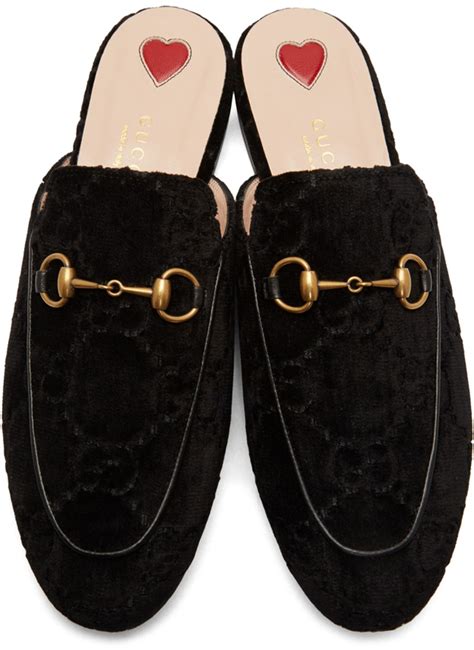 gucci velvet slippers|gucci slippers expensive.